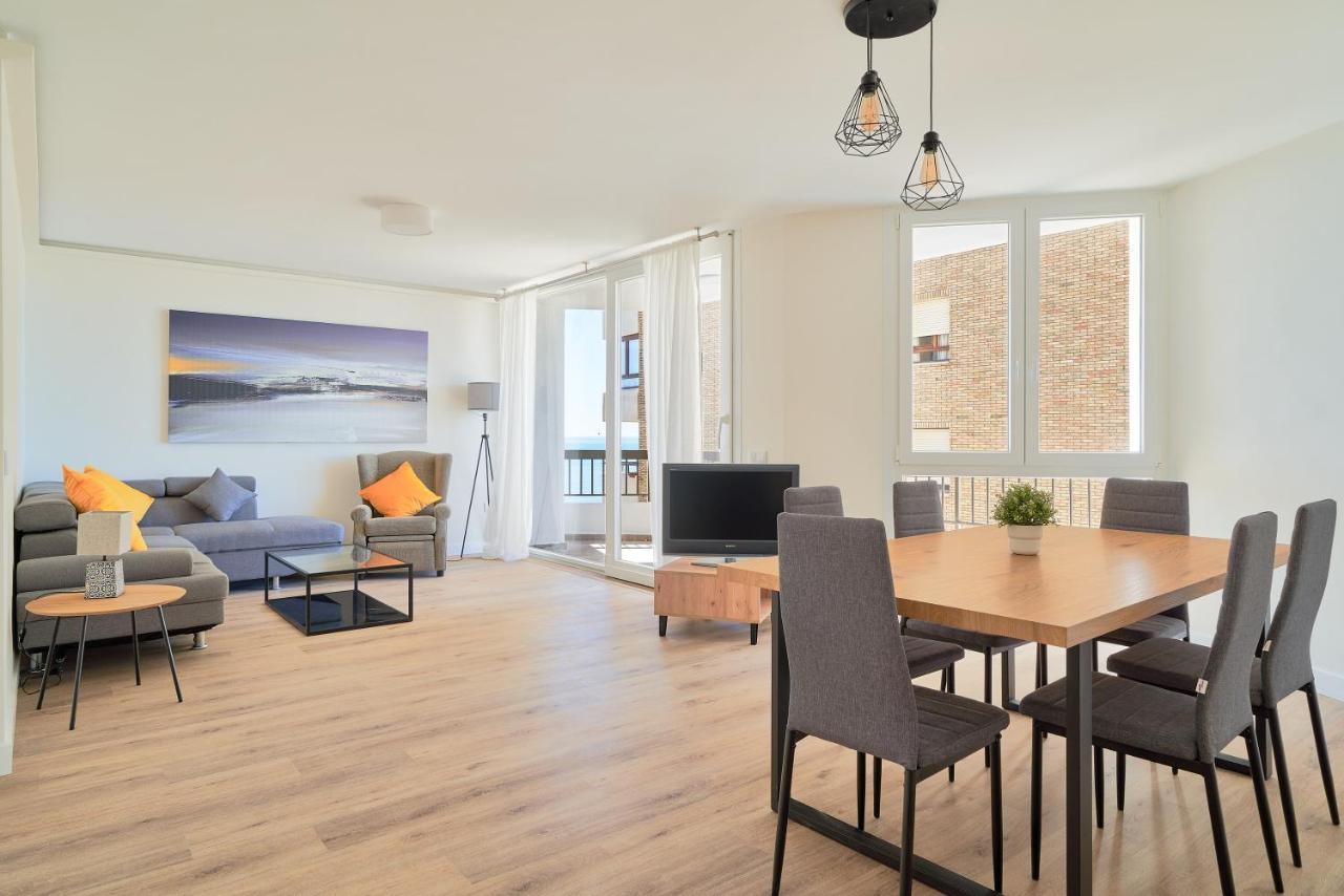 Impresionante Apartamento En Playa De La Malagueta Málaga Kültér fotó